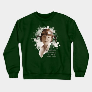 Amelia Earhart Crewneck Sweatshirt